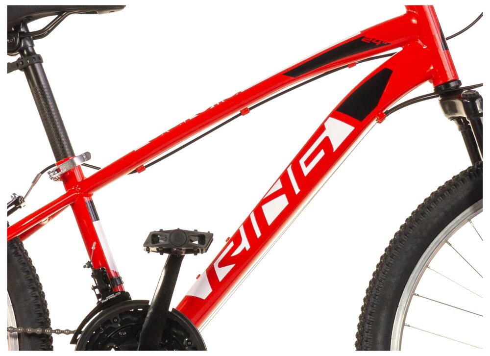 Aurelia 24" cykel med 18 gear - Rød