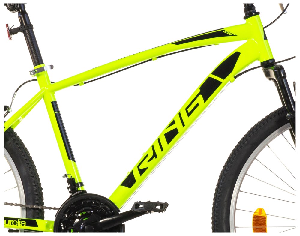 Aurelia 26" cykel med 18 gear - fluo gul