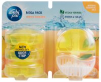 Ambi Pur - Toiletblok - Megapack, Lemon og mandarin