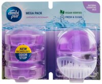 Ambi Pur - Toiletblok - Megapack, Lavendel og rosmarin