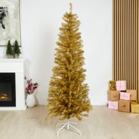 NORDIC WINTER Kunstigt juletræ 180 cm guld