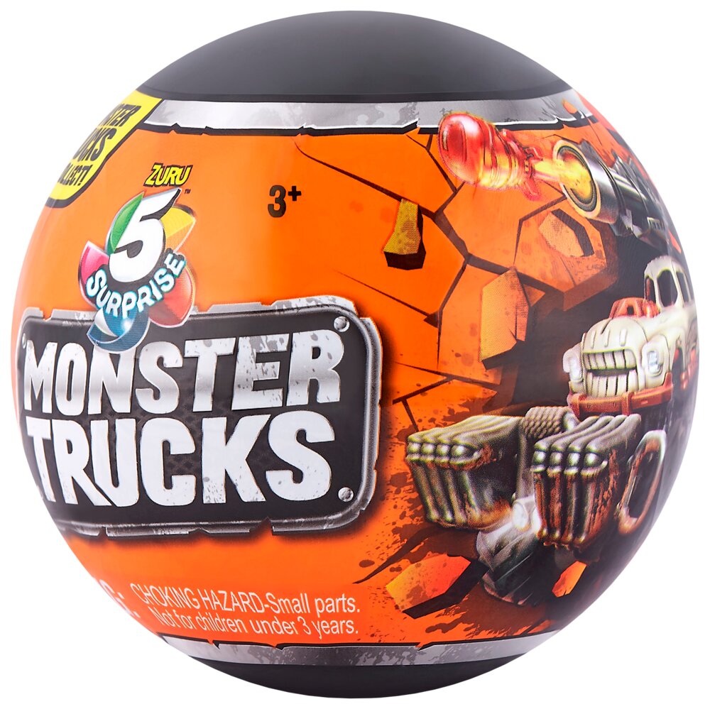 5 Surprise Monster trucks - assorterede modeller