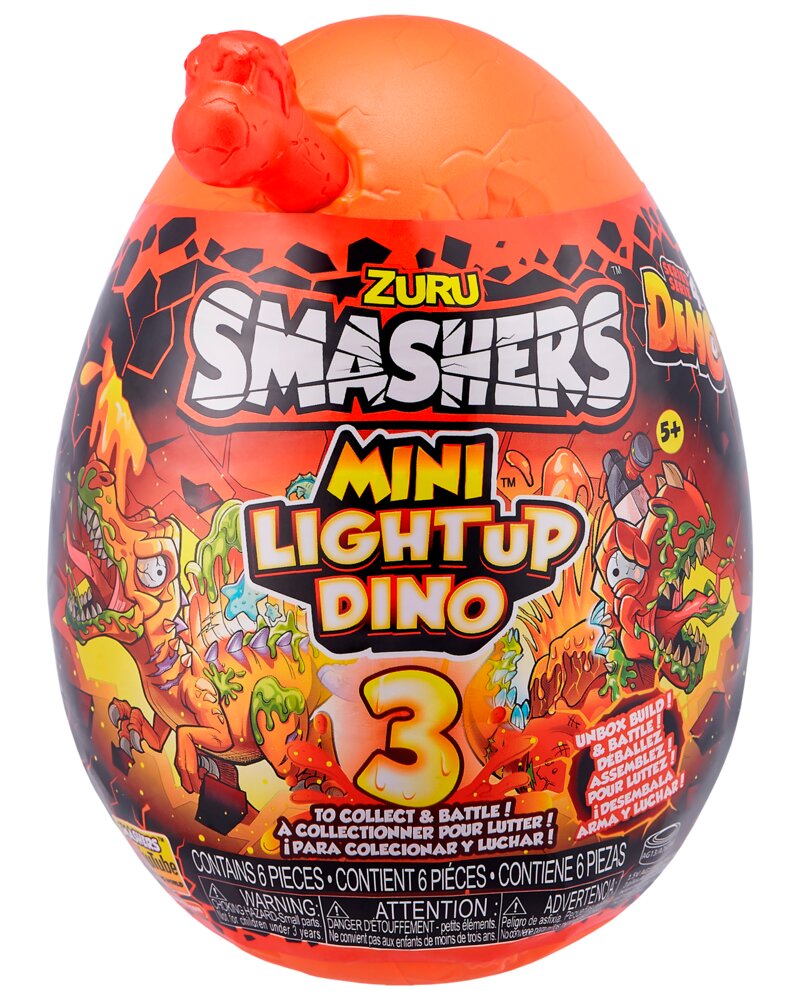 Smashers Mini Light Up Dino Egg