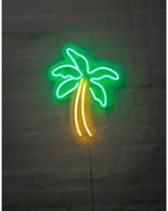 BRIGHT DESIGN Neonskilt Palme H. 31 x B. 25 cm
