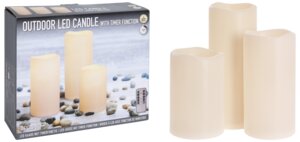 LED-LJUS CANDLE 3-PACK