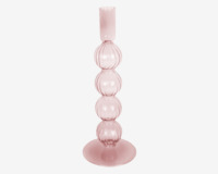 /lysestage-bubbles-rosa-h25-cm