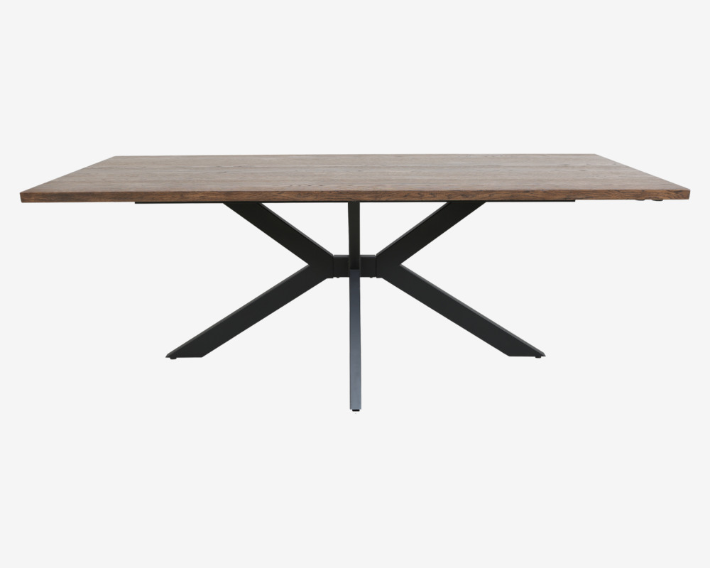 Spisebord Reno 90 x 210 cm røgfarvet