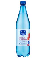 BLUE KELD Vand med brus 1 L hindbær/jordbær
