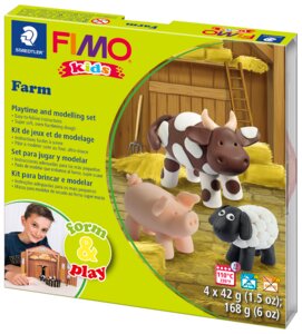 Staedtler FIMO kids Modellervoks bondegård