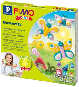 Staedtler FIMO kids Modellervoks sommerfugl