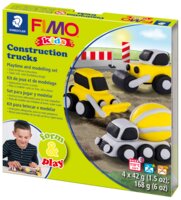Staedtler FIMO kids Modellervoks construct. trucks