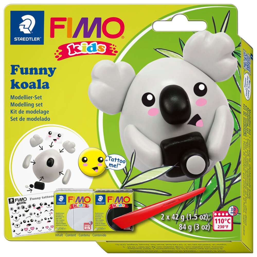 Staedtler FIMO kids Modellervoks Koala