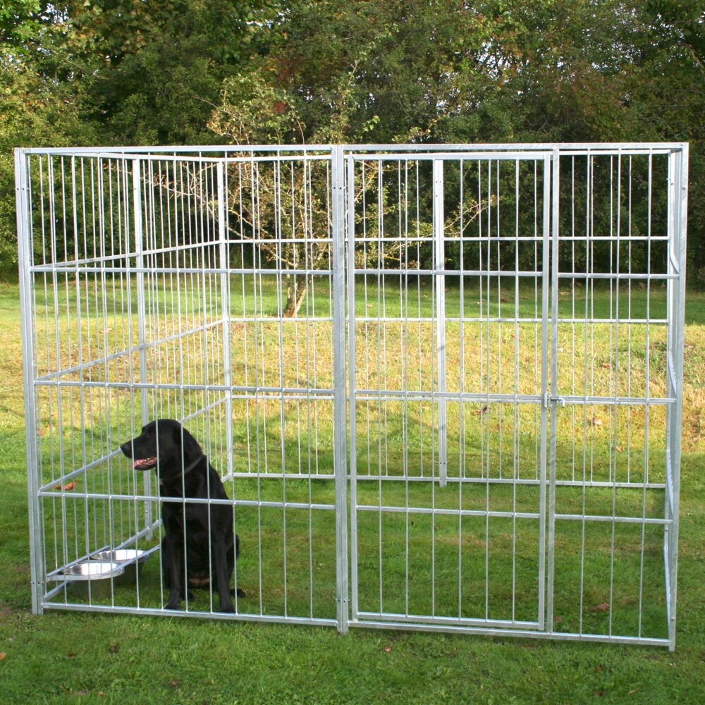 HORTUS Hundegård mellem H. 180 x B. 240 x L. 240 cm