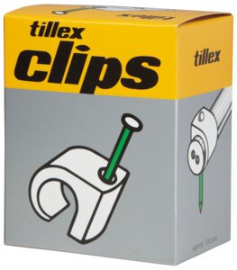 Tillex Clips 10-14 mm - grå
