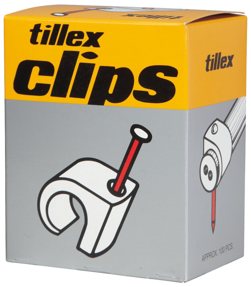 Tillex Clips 12-16 mm - grå