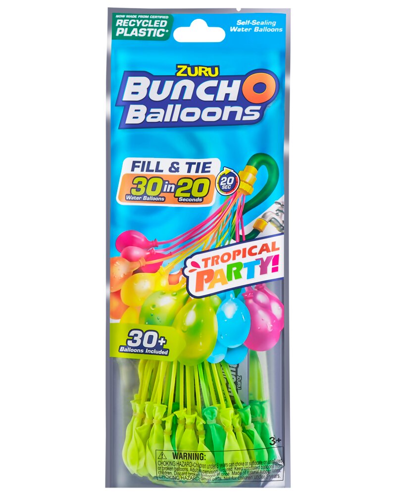 Zuru Bunch O Balloons 30-pak - assorterede farver