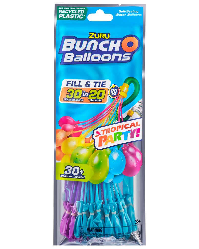 Zuru Bunch O Balloons 30-pak - assorterede farver