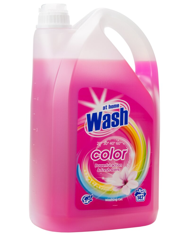 At Home Wash Vaskemiddel flydende 5 L - color