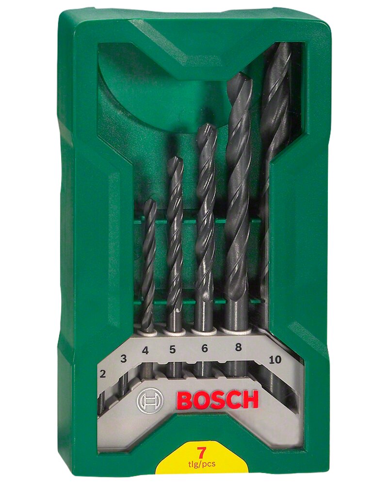 Bosch Metalborsæt Ø2-10 mm 7 dele