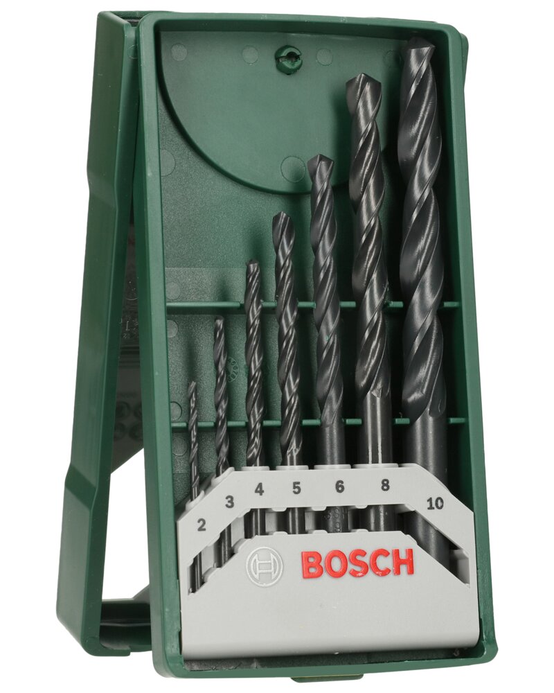 Bosch Metalborsæt Ø2-10 mm 7 dele