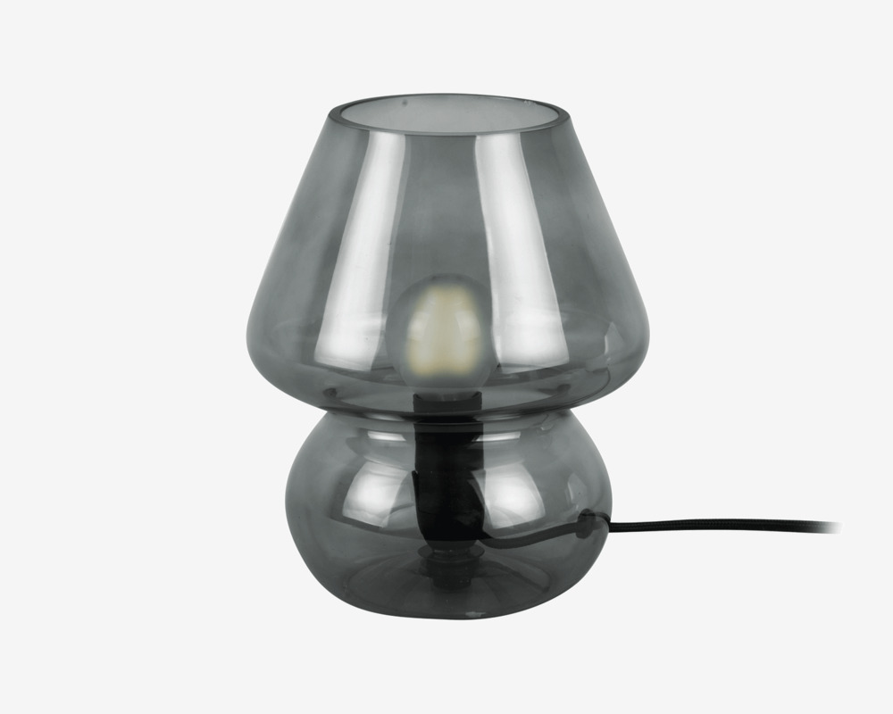 Bordlampe Vintage Grå H.18 cm 