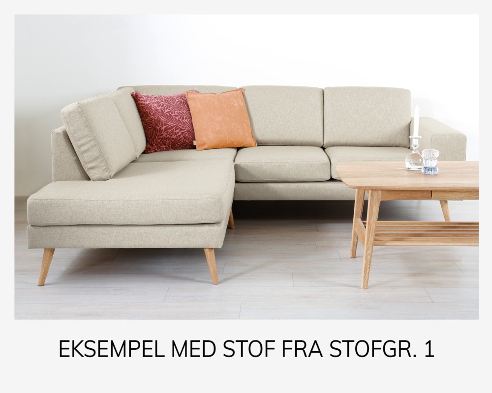 Sienna Sofa Open End Venstre Stofgr. 1