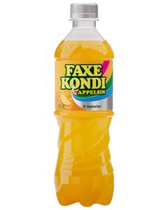 Faxe Kondi Appelsin 0 kalorier 50 cl
