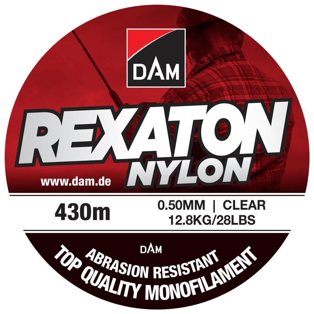DAM Nylon Fiskeline 430 m 0,50 mm - clear