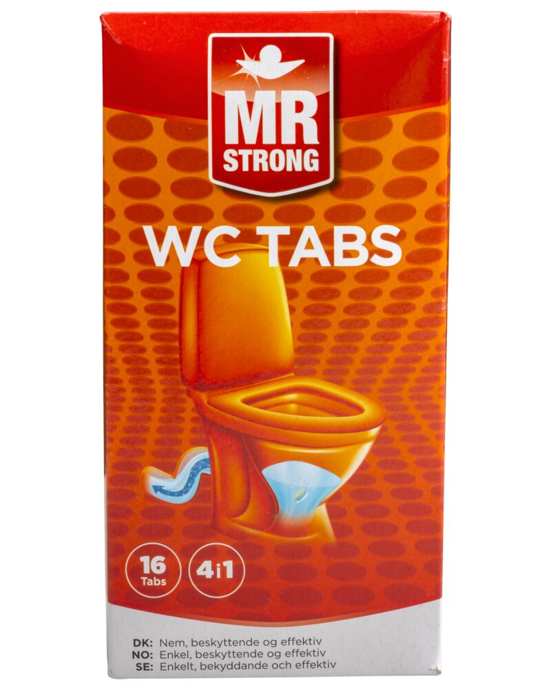 MR STRONG WC-tabs 16 x 25 g