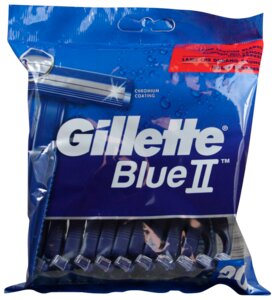 GILLETTE BLUE II RAKHYVEL 10ST