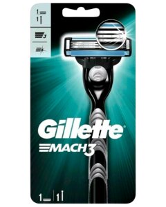 Gillette Barberskraber med blad Mach3