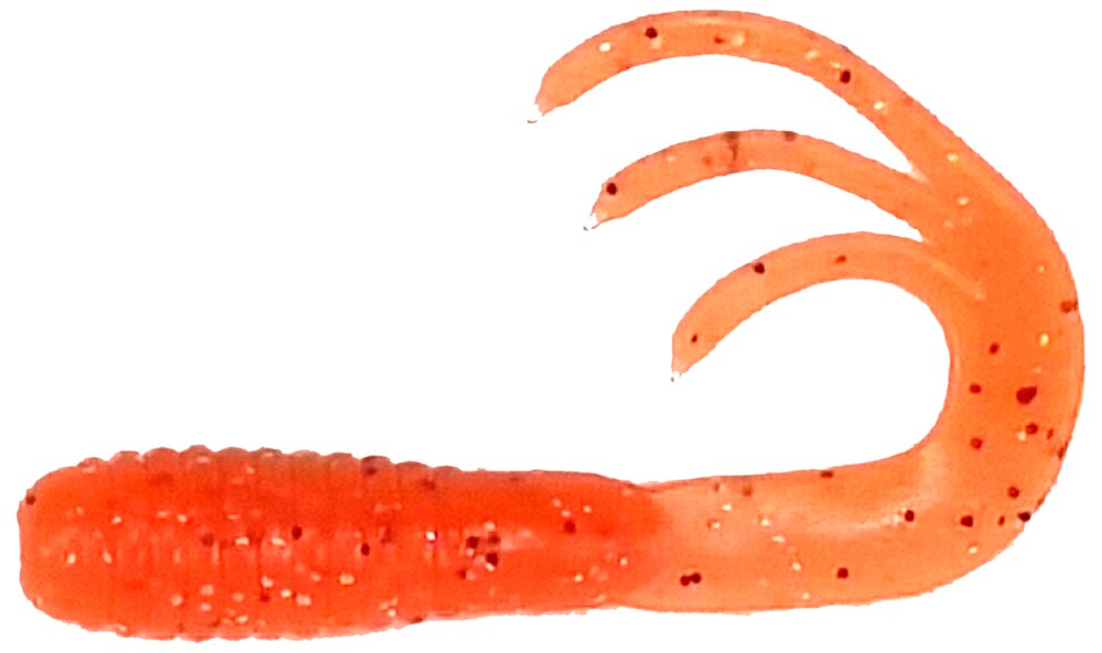 Flexibait Triple Tail Orange 5-pak - hvidløg