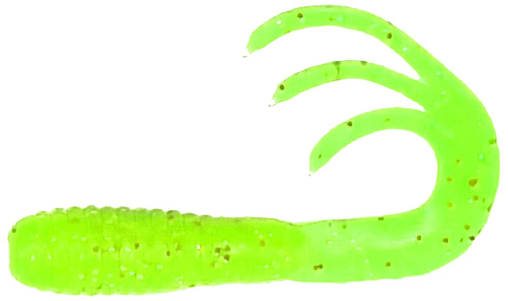 Flexibait Triple Tail Chartreuse 5-pak - tutti frutti