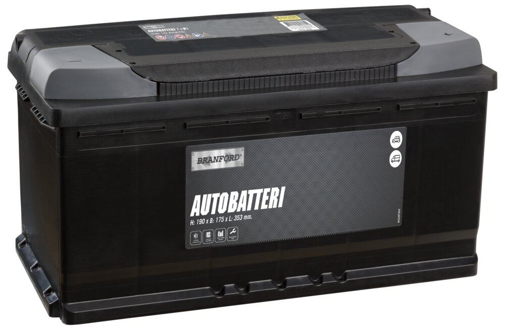 BRANFORD Autobatteri 12V 95 Ah (+h)