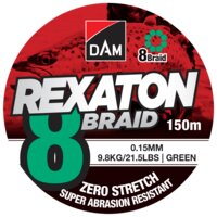 DAM 8 Braid 150 m 0,15 mm - green