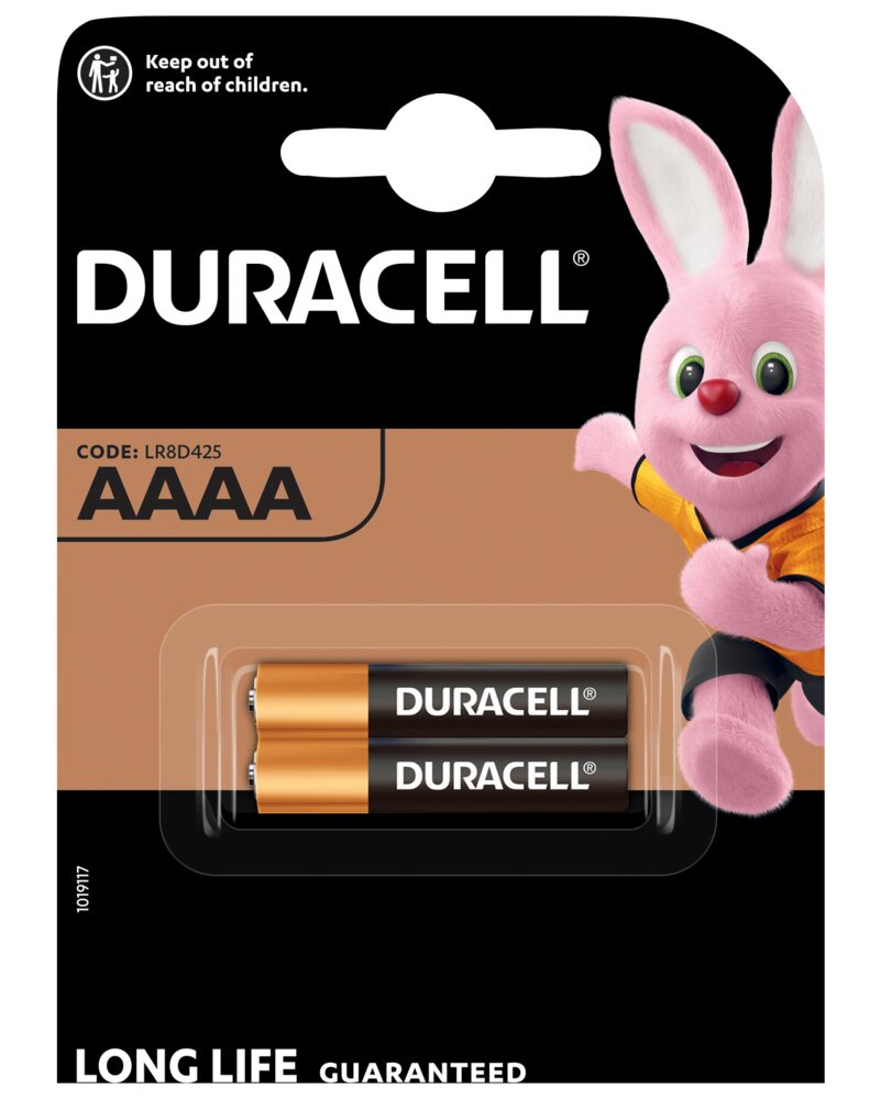 DURACELL Batteri AAAA 2-pak