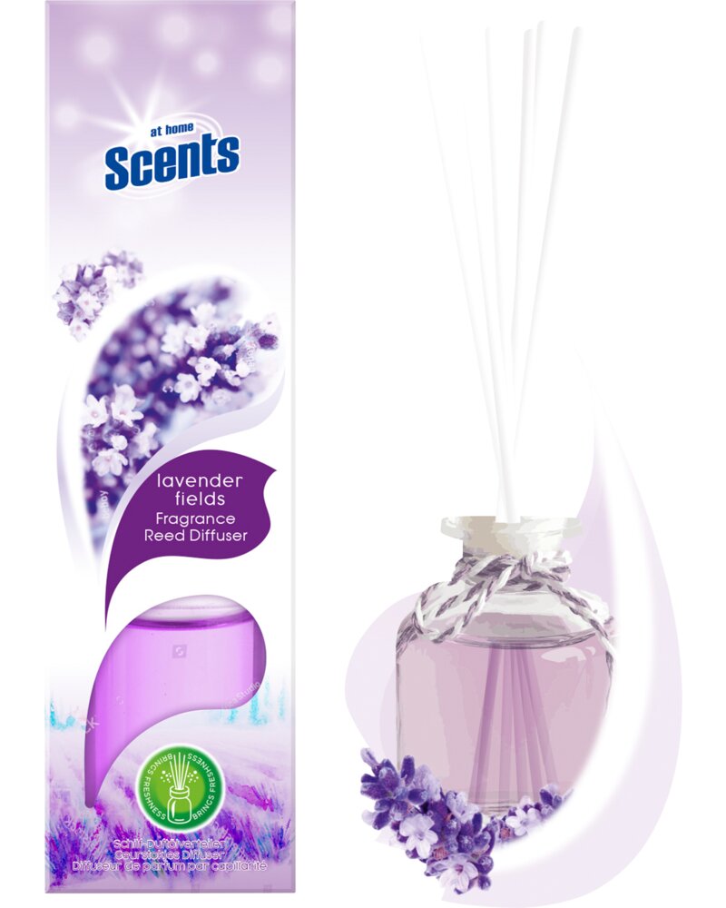 AT HOME SCENTS Duftpinde/diffuser - Lavendel