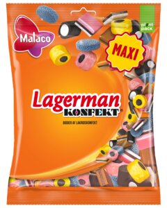 Malaco Lagerman konfekt 340 g