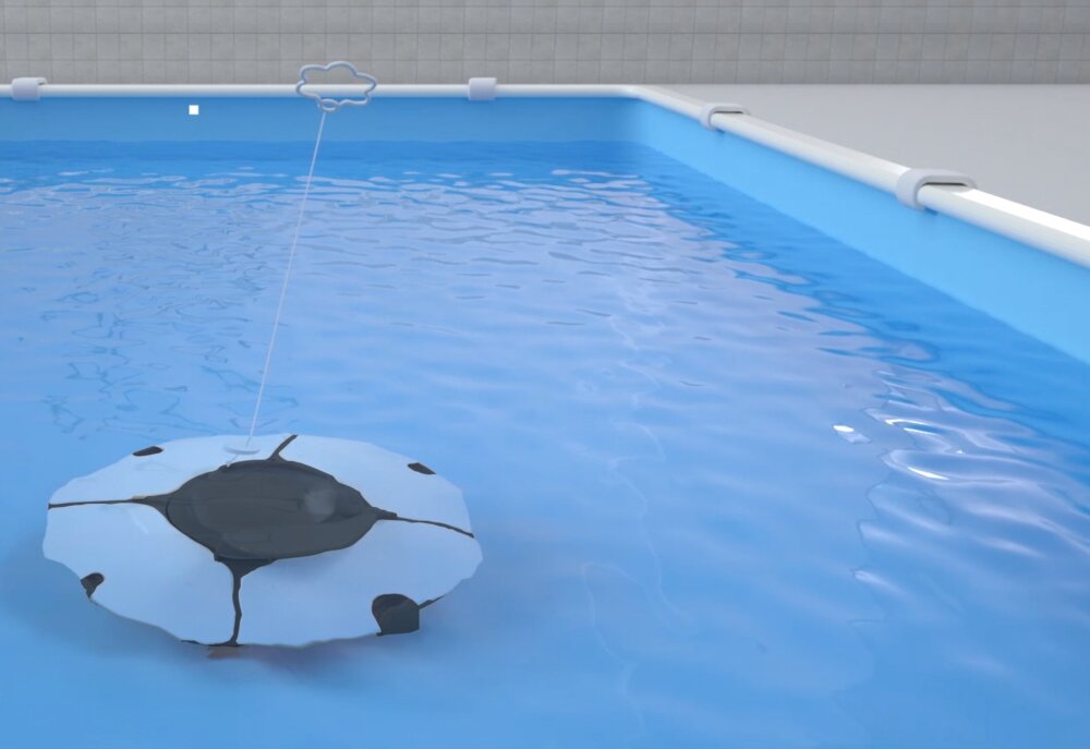 Waterhouse Poolrobot Frisbee FX2 genopladelig