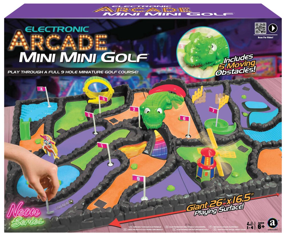 Mini minigolf - elektronisk