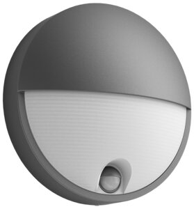 PHILIPS Væglampe med sensor Capricorn Ø21,4cm 6W - hvid