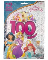 Aktivitetshæfte 100 stickers - prinsesser
