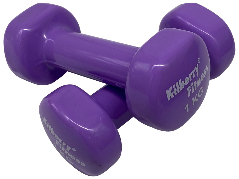 Kilberry Fitness Håndvægt 3 sæt - total 12 kg