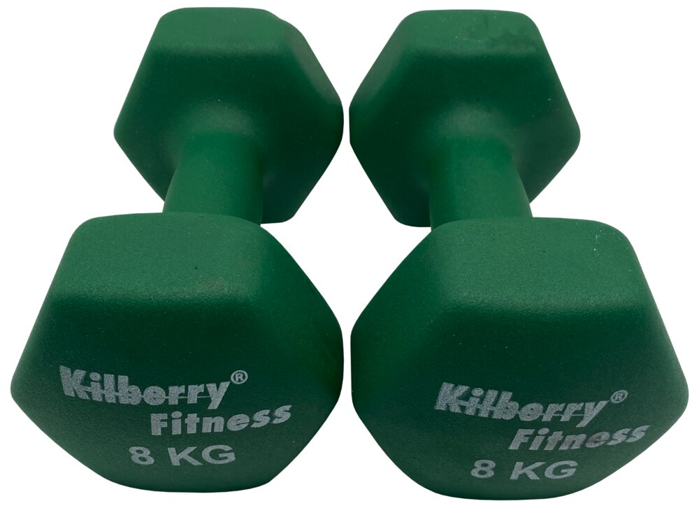 Kilberry hantlar 8 kg 2-pack