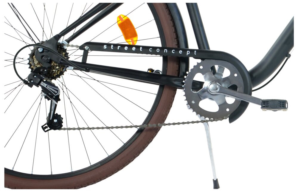 Aurelia Cykel 28'' Trekking med 6 gear - sort