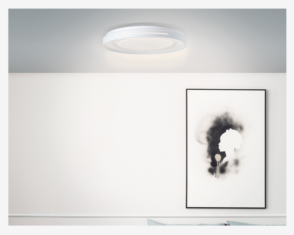 Plafond Barty Hvid LED Ø.48,5cm