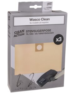 Wasco Clean Støvsugerpose til våd/tørstøvsuger