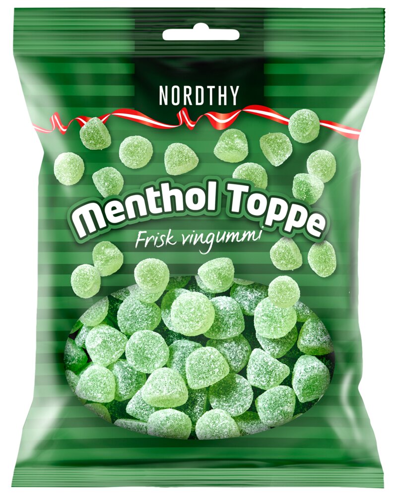 NORDTHY Menthol toppe 170 g