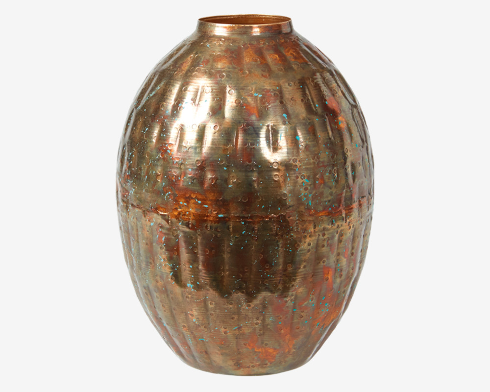 Vase Hamret Antik H.20 cm 
