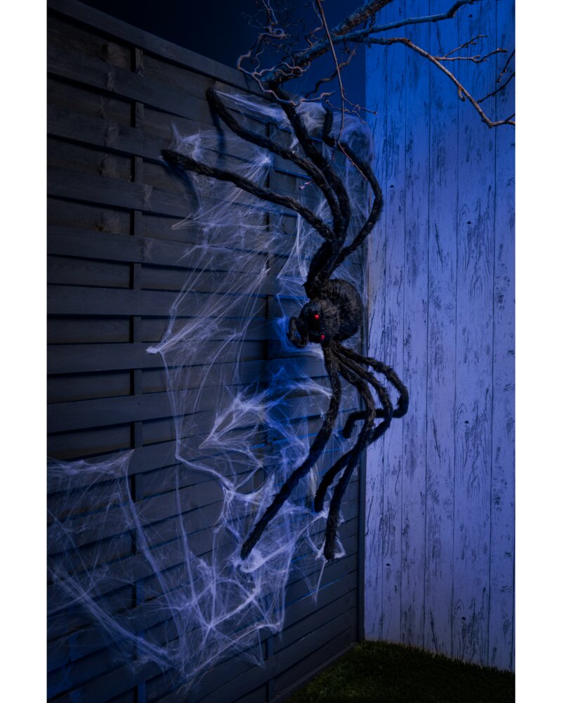 Halloween Edderkop 170 cm - sort
